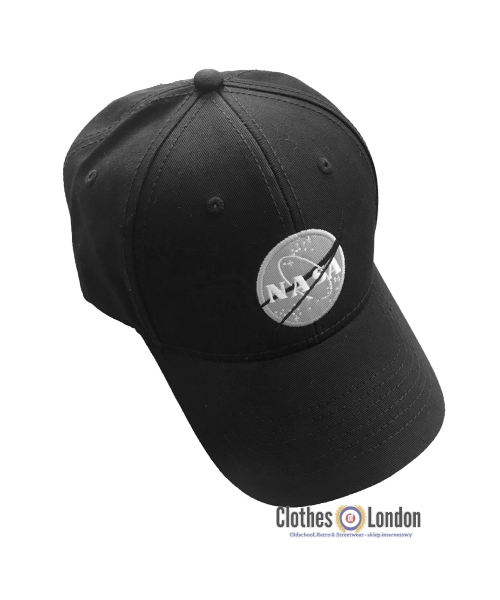 Czapka z daszkiem ALPHA INDUSTRIES NASA czarna