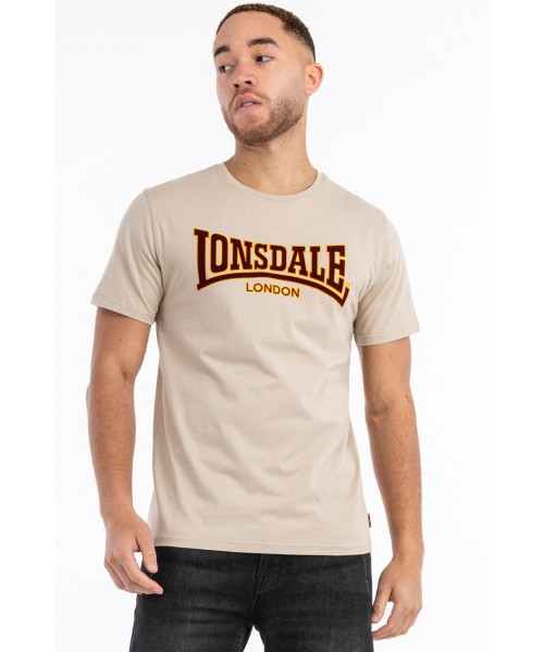 T-shirt LONSDALE LONDON CLASSIC beżowy