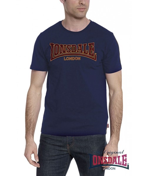 T-shirt Lonsdale London Classic Granatowy