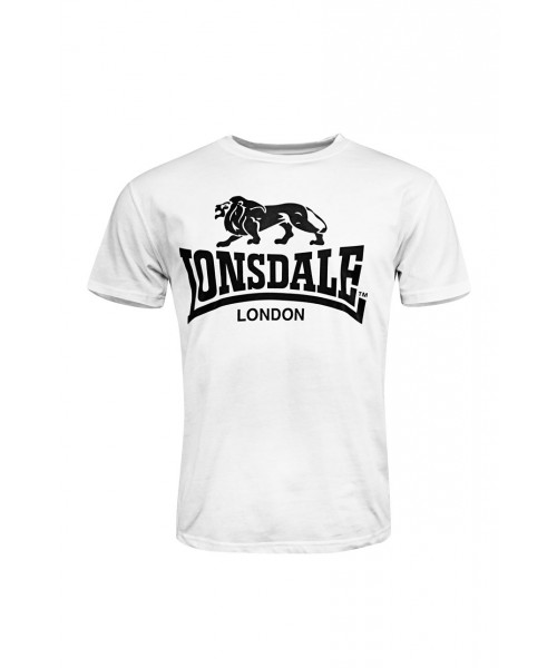 T-shirt  Lonsdale London Logo Biały