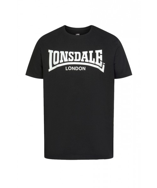 T-shirt LONSDALE LONDON PIDDINGHOE Big Logo czarny