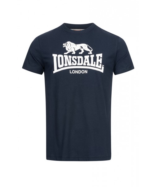 T-shirt LONSDALE LONDON ST.ERNEY granatowy