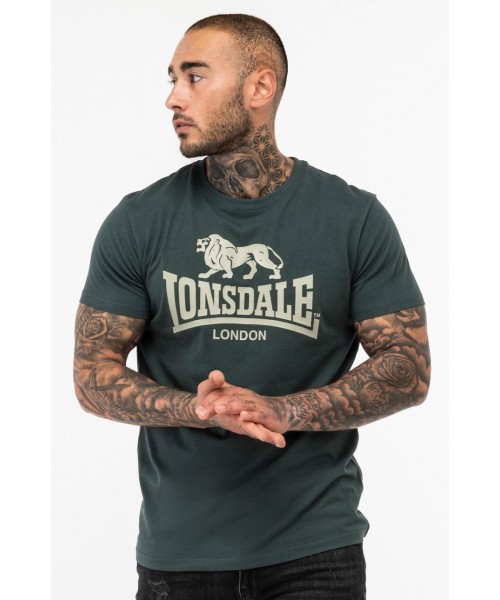 T-shirt LONSDALE LONDON ST. ERNEY Zielony