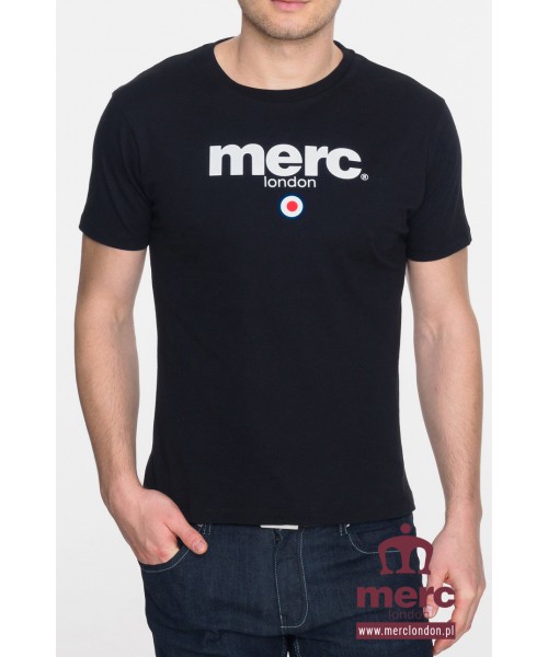 T-shirt MERC LONDON Brighton Czarna