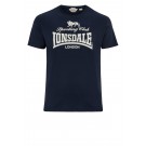 T-shirt LONSDALE LONDON SPORTING CLUB granatowy