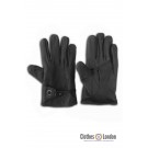 Skórzane rękawiczki WESTERN MAX FUCHS czarne