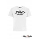 T-shirt LONSDALE LONDON BRADFIELD Biały
