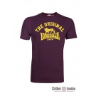 T-shirt Lonsdale London ORIGINAL Bordowy