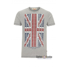 T-Shirt LONSDALE LONDON PETERLEE szary