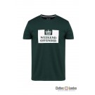 T-shirt WEEKEND OFFENDER PRISON Ciemnozielona