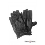 Skórzane rękawiczki z ochraniaczami MAX FUCHS czarne 
