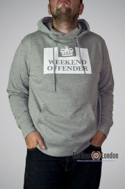 Bluza z kapturem Weekend Offender HM Service Szara