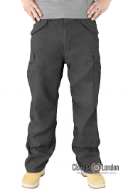 Spodnie bojówki Surplus Vintage Fatigues Trousers Czarne 