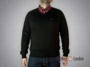 Wełniany sweter Merc London Conrad Czarny