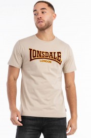 T-shirt LONSDALE LONDON CLASSIC beżowy