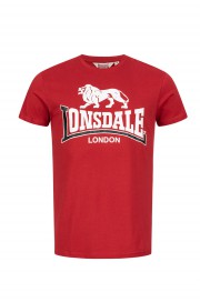 T-shirt LONSDALE LONDON PARSON Czerwona