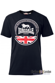 T-shirt LONSDALE LONDON RUNWELL Granatowy 