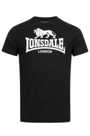 T-shirt LONSDALE LONDON ST.ERNEY Czarny