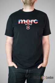 T-shirt Merc London Broadwell Czarny