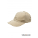 Bawełniana czapka z daszkiem BEJSBOLÓWKA MAX FUCHS Beżowa 