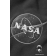 Bluza z kapturem ALPHA INDUSTRIES NASA SHUTTLE HOODY Czarna 