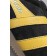 Zamszowe buty GOLA HARRIER CASUAL TRAINERS czarno-żółte 