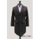 Płaszcz CROMBIE RELCO 3/4 Overcoat Czarny
