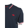 Koszulka Polo HARRINGTON granatowa, biało czerwone paski