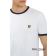 T-Shirt LYLE & SCOTT RINGER Biała