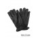Skórzane rękawiczki z kevlaru MAX FUCHS czarne