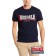 T-shirt Lonsdale London Two Tone Granatowy 