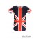 T-shirt RELCO LONDON Union Jack granatowy