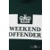 T-shirt WEEKEND OFFENDER PRISON Ciemnozielona