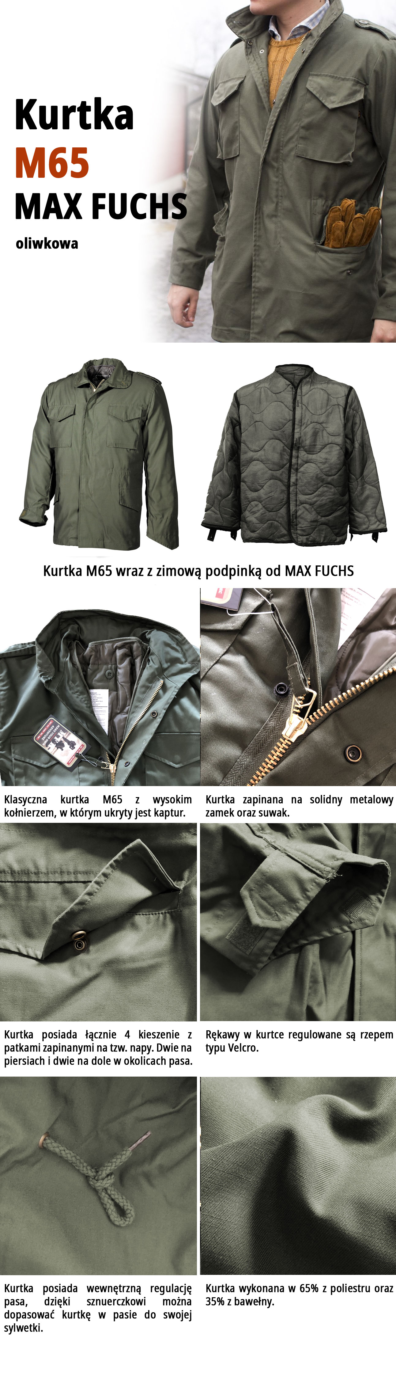 Kurtka M65 Max Fuchs